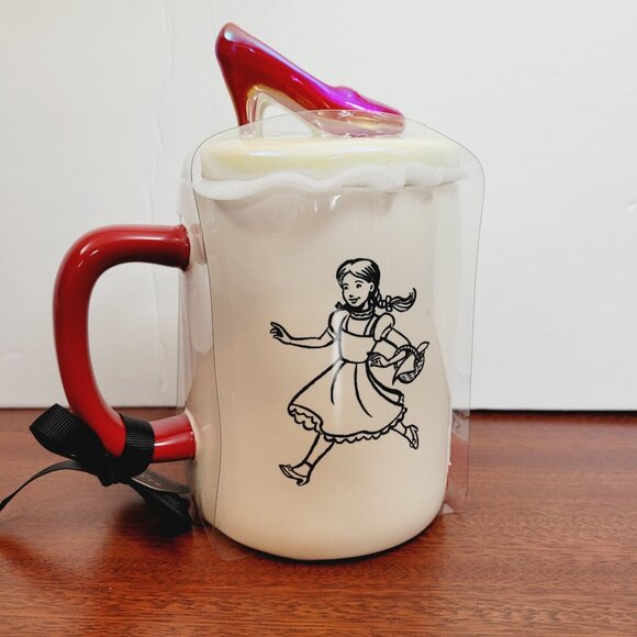 NWT Rae Dunn 'There's No Place Like Home' Mug with Topper - Picture 2 of 3